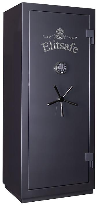 Элитный универсальный сейф по отпечаткам пальца elitsafe 3166 bme m flock steel