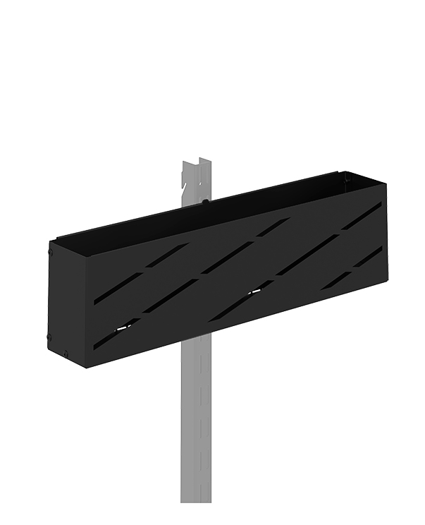 Корзина навесная ПРАКТИК Home GBC графит