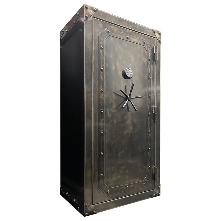 Сейф в старинном дизайне по отпечатку пальца rhino metals ksb 7136 ex un bel kodiak®